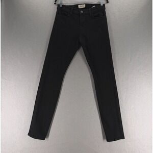 Baldwin Sophia Skinny Jeans Womens 28 Black USA Minimalist Neutral Quiet Luxury